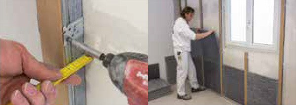 Schritt 7 & 8 Verarbeitungshinweis Aerogel Innenwärmedämmsystem AGITEC AG Schritt 7 & 8 Verarbeitungshinweis Aerogel Innenwärmedämmsystem AGITEC AG