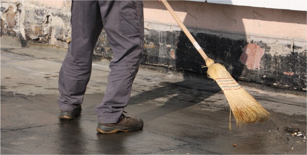 2. Schritt Terrasseneinbau Vakuumlösung AGITEC AG