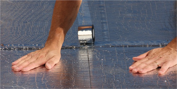 6. Schritt Terrasseneinbau Vakuumlösung AGITEC AG